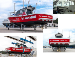 Yanmar Prototype fuel cell boat hit the water
